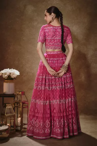 Barbie Pink & Gold Lehenga Set