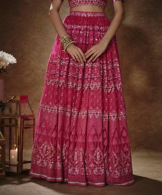 Barbie Pink & Gold Lehenga Set 3