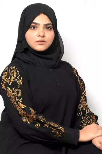Black Wedding Abaya for Women