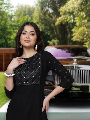 rayon kurti long-kurtis mirror work 1