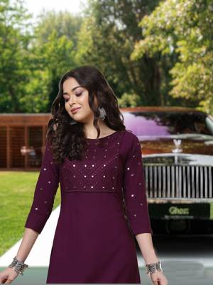 rayon kurti long-kurtis mirror work 1
