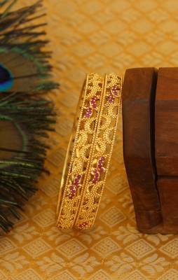 Gold Platted Bangles 1