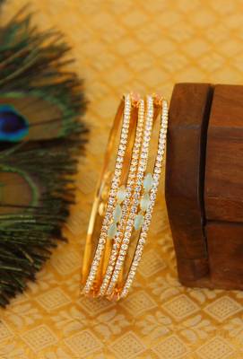 Gold Platted CZ Bangles 1