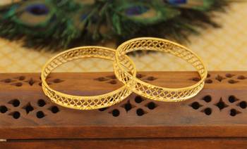 Gold Platted Bangles 2