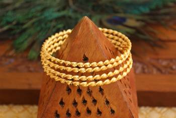 Gold Platted Bangles 1