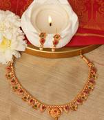 Yellow Gold Plated necklace-sets