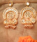 Statement Kundan Stone Studded Earrings