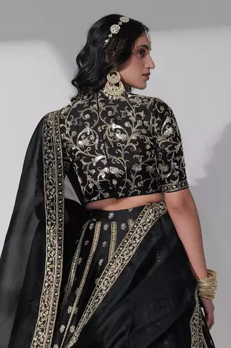 Nasreen Black Blouse