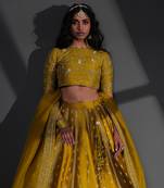 Sameena Mustard Blouse