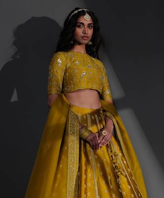 Sameena Mustard Blouse 2