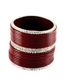 Extra Large Size Brass And Acrylic Bangle