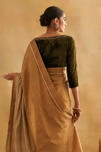 Rumeha Moss Green Blouse