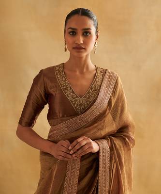 Neysa Wine Antique Blouse 4