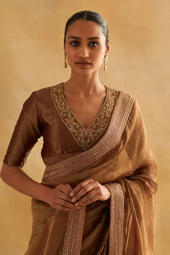 Neysa Wine Antique Blouse