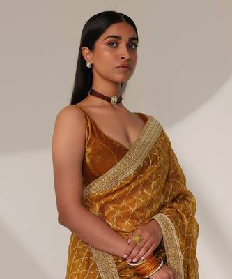 Wanya Mustard Blouse 2