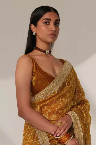 Wanya Mustard Blouse