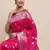 Pink Woven Faux Banarasi Silk Saree With Blouse