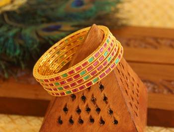 Gold Platted Bangles 1