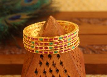 Gold Platted Bangles 2