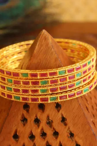 Gold Platted Bangles