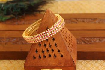 Gold Platted CZ Bangles 1