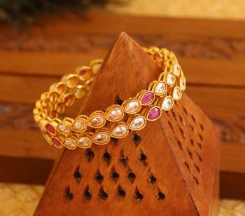 Gold Platted Bangles 1