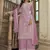 Lavender net embroidery salwar suit