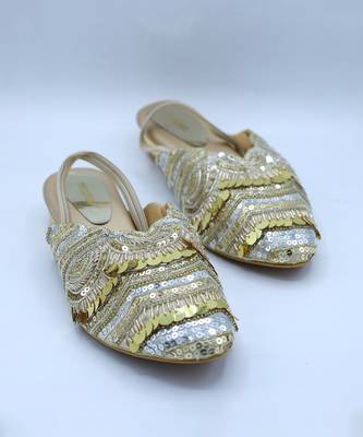 Kaliaa gold heels 1