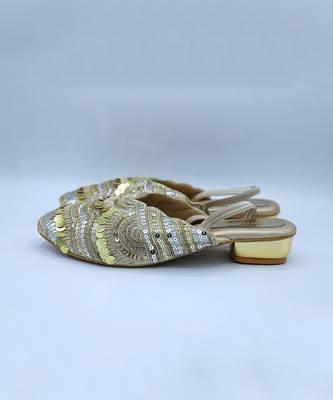 Kaliaa gold heels 3