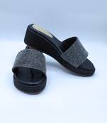 Miloge black wedges