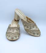 Madly in love gold heels