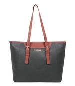 Women Green Premium Office Geniune Tote Bag