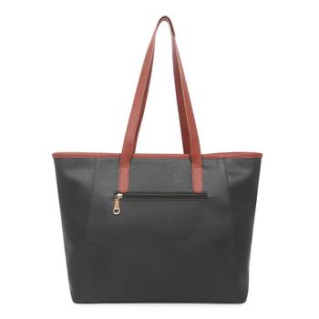 Women Green Premium Office Geniune Tote Bag 2