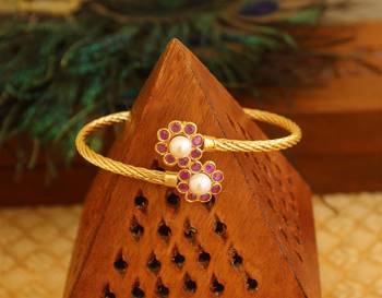 Gold platted kada 1