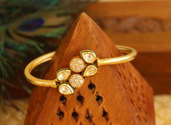 Gold platted cz kada 1
