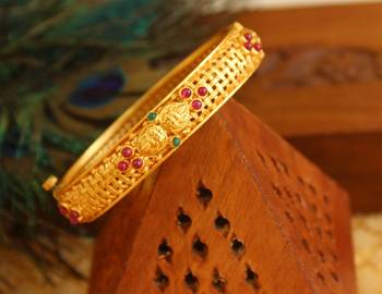 Matte finish temple kada 2