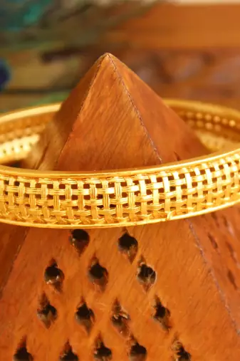 Matte finish temple kada