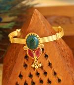 Gold platted kempu kada