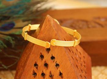Gold platted kempu kada 3