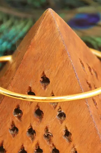 Kerala style gold platted palakka kada