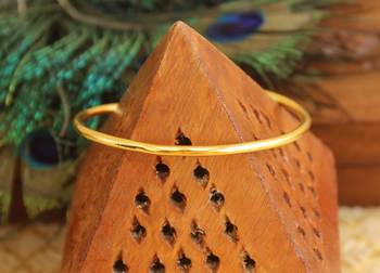 Kerala style gold platted palakka kada 3