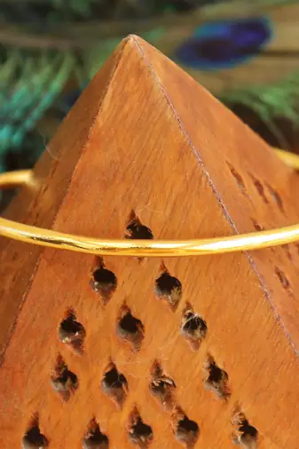 Kerala style gold platted palakka kada