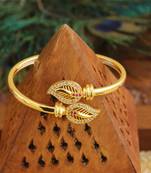 Gold platted cz designer kada