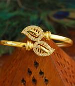 Gold platted cz designer kada