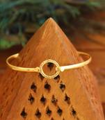 Gold platted cz designer kada