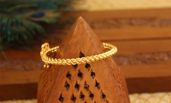 Gold platted kempu kada 3