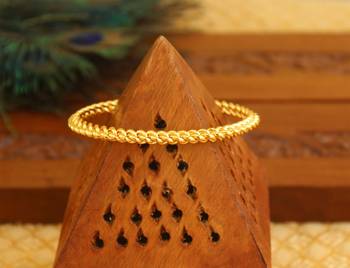 Gold platted kempu kada 3