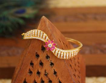 Gold platted cz kada 1