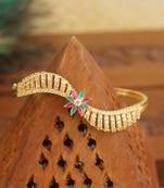 Gold platted cz kada