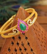 Gold platted kempu kada